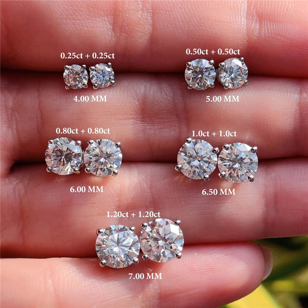 Moissanite Earrings