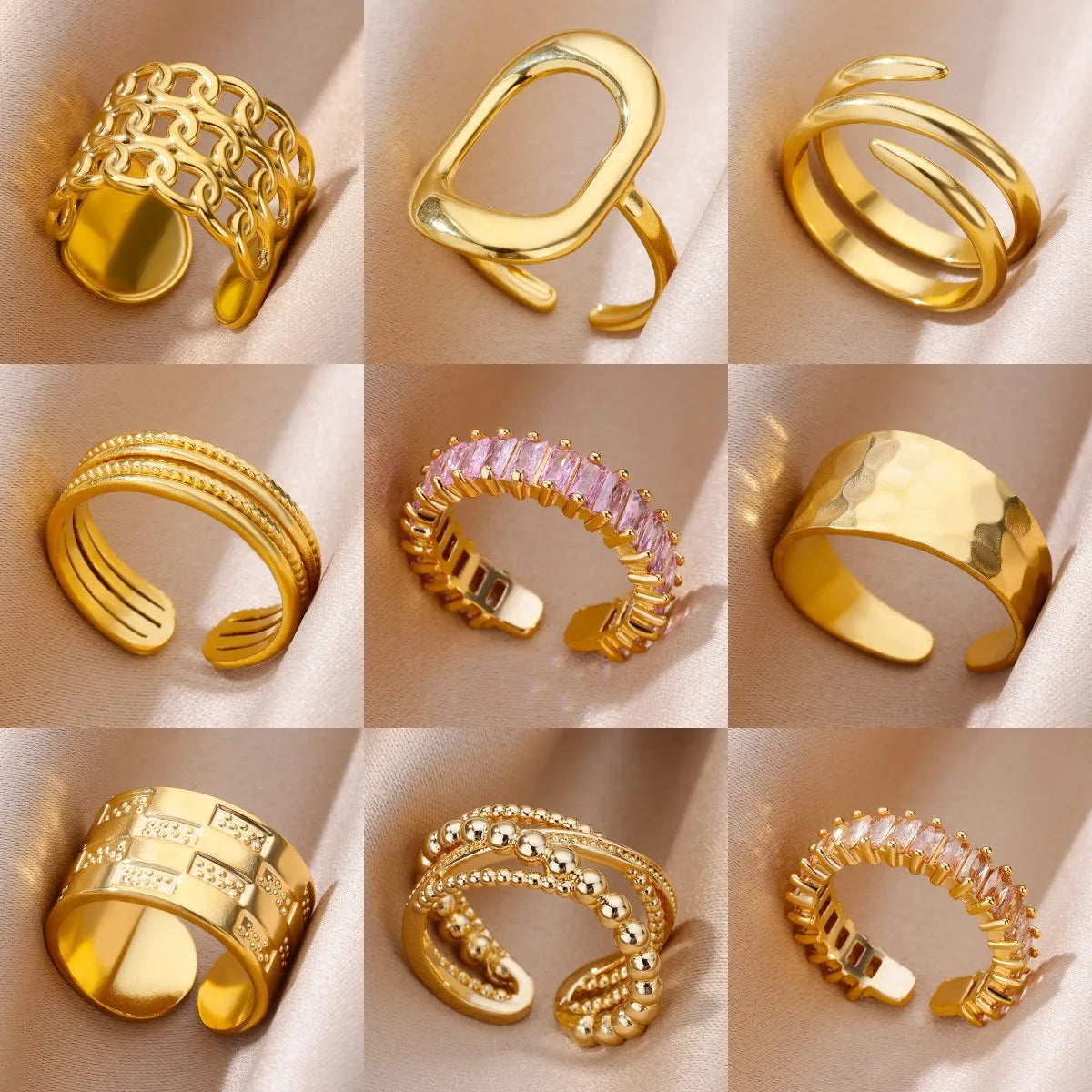 Luxury Classic rings