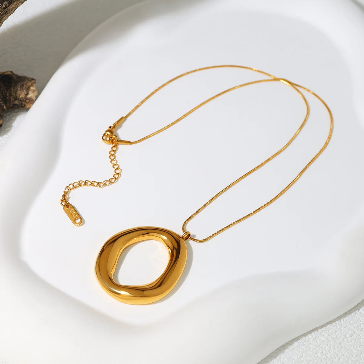 Golden ring Necklace
