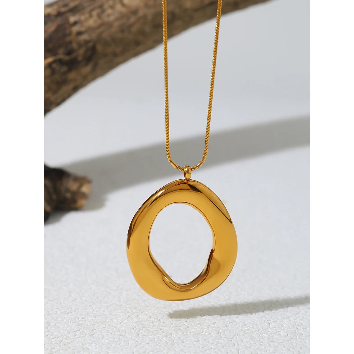 Golden ring Necklace
