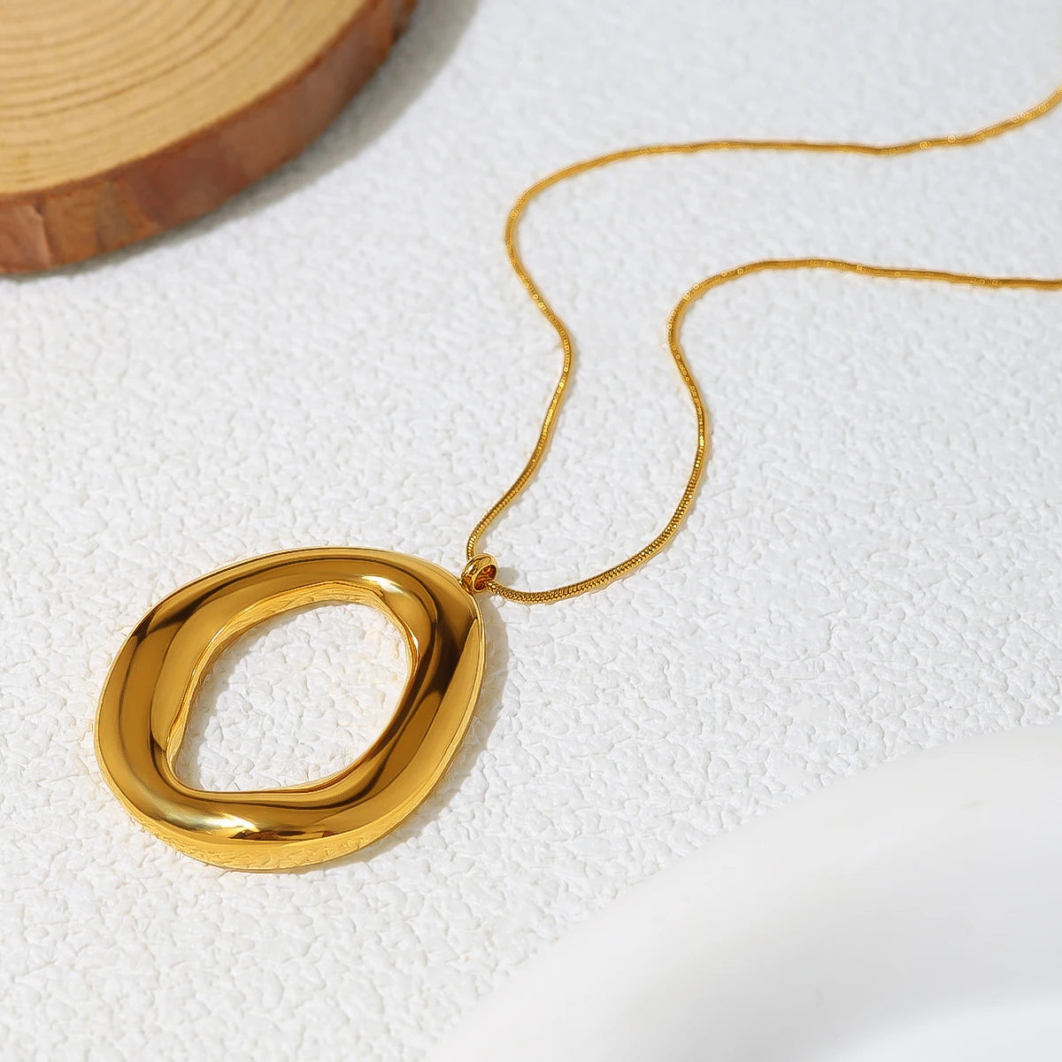 Golden ring Necklace